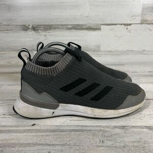 Adidas‎ Womens Rapidarun Slip On Running Sneakers Athletic Shoes Gray Size 6.5